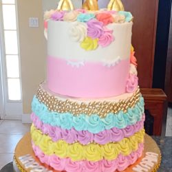 Dreamy Unicorn Birthday Cake